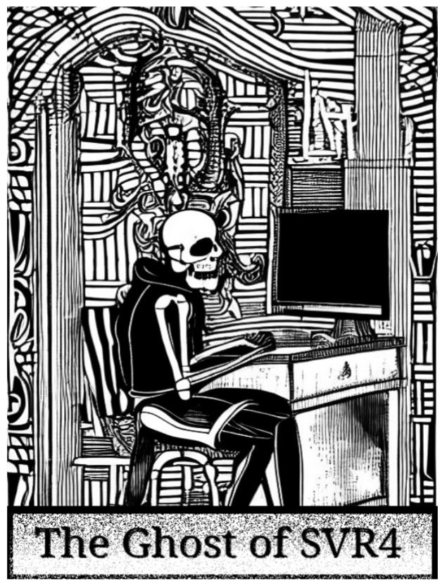 Cover of The Ghost of SVR4